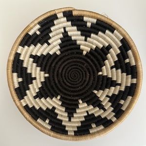 Black & White Woven Catch All